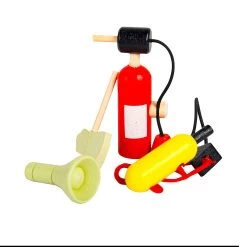 Tidlo Puppenhaus-Puppen Aus Holz, Feuerwehrleute, 4-tlg. -Spielzeugwelt Verkauf 2999928f