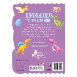 Lustiges Stickerbuch Mit Dinosaurier-Aufklebern