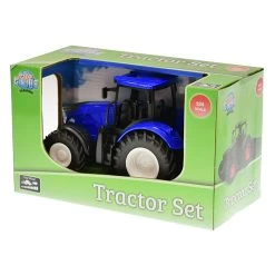 Kids Globe Traktor Mit Kipper – Blau