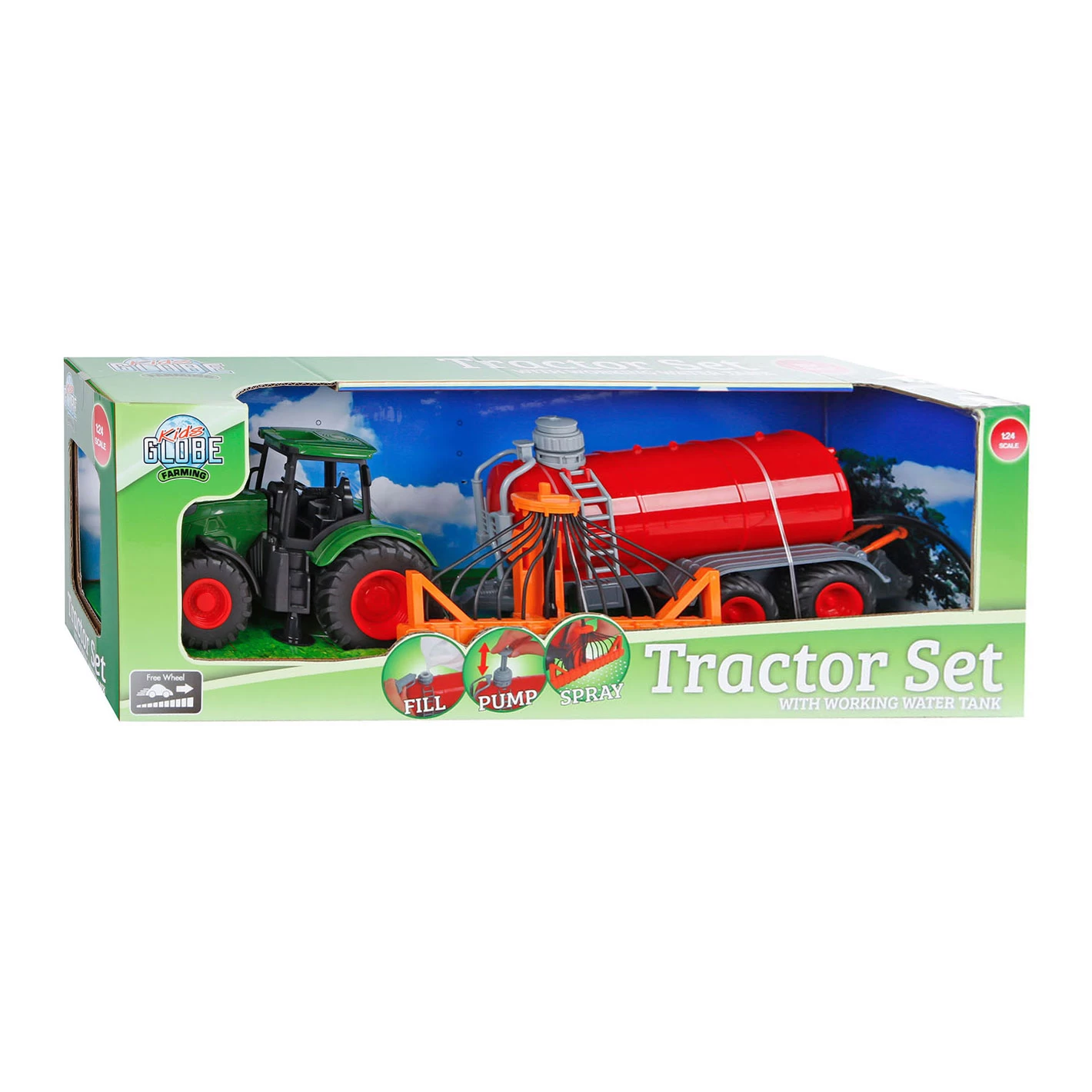 Kids Globe Traktor Mit Gülletank, 49 Cm 3 Kids Globe Traktor Mit Gülletank, 49 Cm