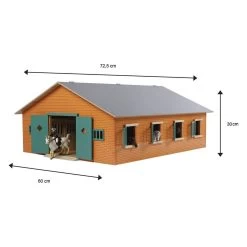 Kids Globe Pferdestall Mit 7 Boxen, 1:24 -Spielzeugwelt Verkauf 3180026d1