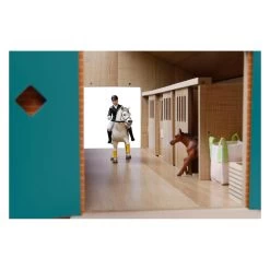 Kids Globe Pferdestall Mit 7 Boxen, 1:24 -Spielzeugwelt Verkauf 3180026e
