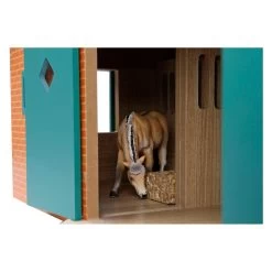 Kids Globe Pferdestall Mit 7 Boxen, 1:24 -Spielzeugwelt Verkauf 3180026j