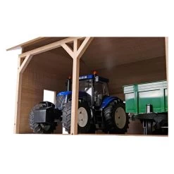 Kids Globe Schuppen Für 2 Traktoren, 1:16 -Spielzeugwelt Verkauf 3199567i