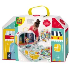 SES Petit Pretenders Shopping Street Spielkoffer