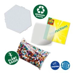 SES Green Beedz – Bügelperlenset Waldtiere