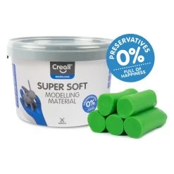 Creall Supersoft Ton Grün, 1750gr.