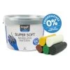 Creall Supersoft Clay Safari-Farben, 1750gr.