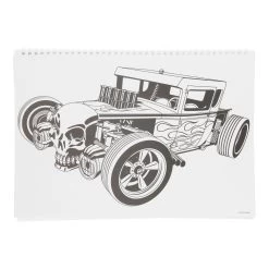 Hot Wheels Skizzenbuch Mit Aufklebern -Spielzeugwelt Verkauf 3550463e1