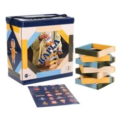Kapla, Box Mit 120 Farbigen Planken – Blau/Gelb/Grün