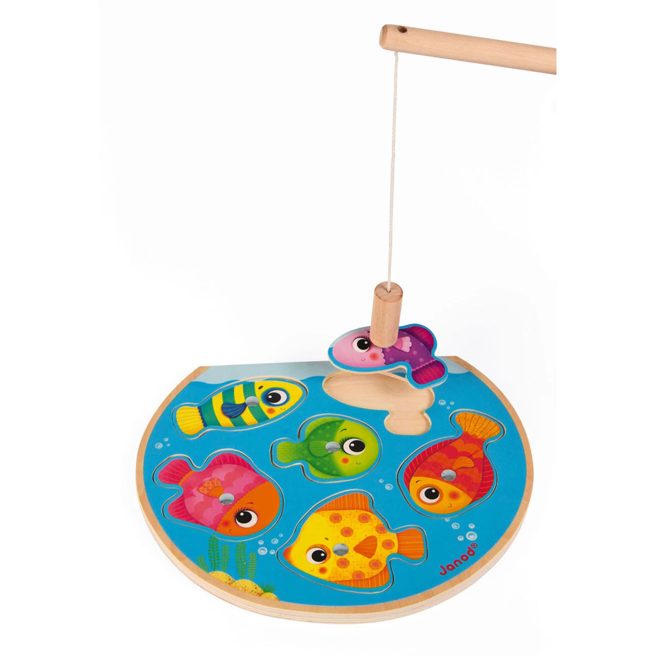 Janod Magnetisches Puzzlespiel – Schnelles Angeln 4 Janod Magnetisches Puzzlespiel – Schnelles Angeln – Bild 3