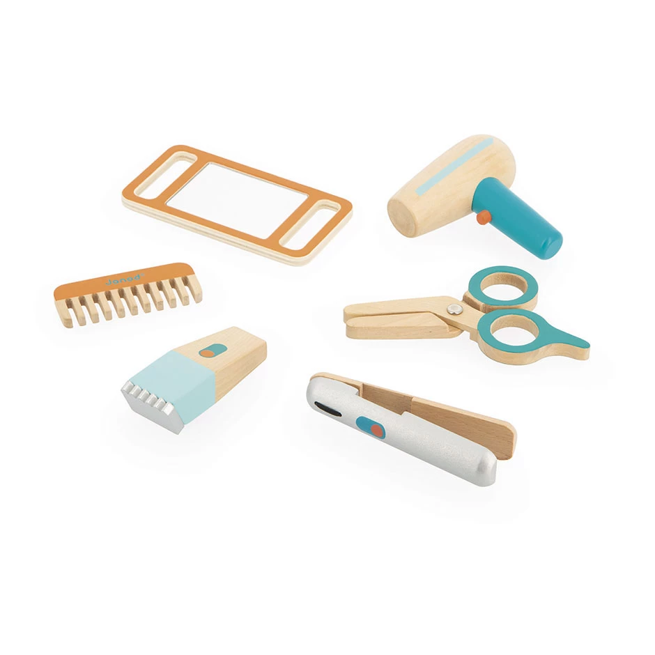 Janod - Friseurset Aus Holz 3 Janod - Friseurset Aus Holz