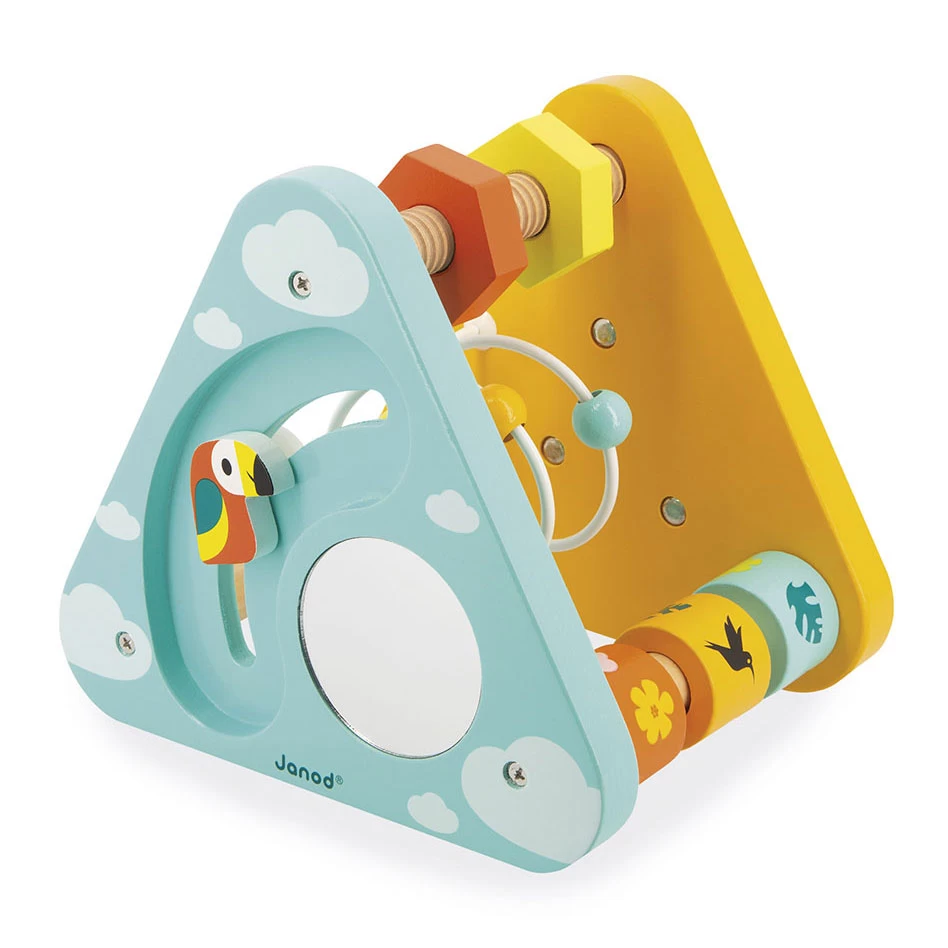 Janod Tropik – Dreiecksspirale Mit Mehreren Aktivitäten 4 Janod Tropik – Dreiecksspirale Mit Mehreren Aktivitäten – Bild 2
