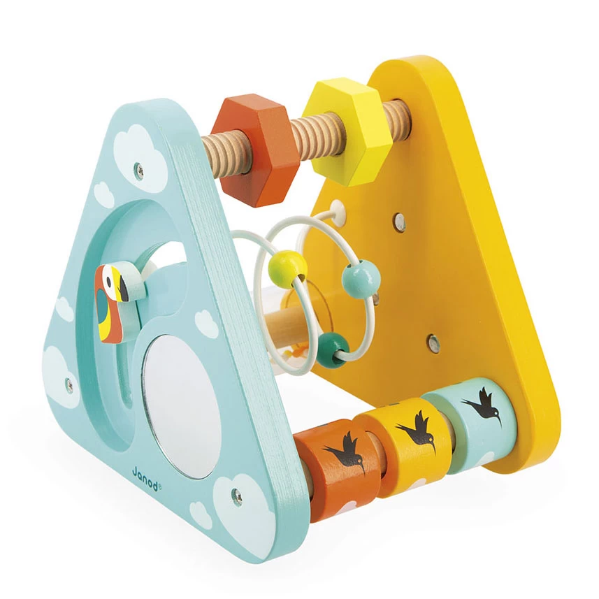 Janod Tropik – Dreiecksspirale Mit Mehreren Aktivitäten 6 Janod Tropik – Dreiecksspirale Mit Mehreren Aktivitäten – Bild 4