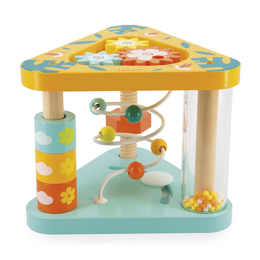 Janod Tropik – Dreiecksspirale Mit Mehreren Aktivitäten 8 Janod Tropik – Dreiecksspirale Mit Mehreren Aktivitäten – Bild 6