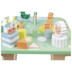 Janod I Learn Aktivitätstisch The Meadow -Spielzeugwelt Verkauf 3650496j