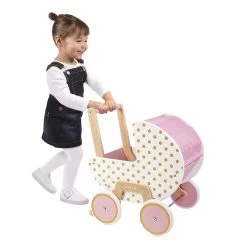 Janod Candy Chic – Puppenwagen Aus Holz 11 Janod Candy Chic – Puppenwagen Aus Holz -Spielzeugwelt Verkauf 3650504f