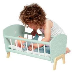 Janod Zen – Puppenbett Aus Holz -Spielzeugwelt Verkauf 3650508g