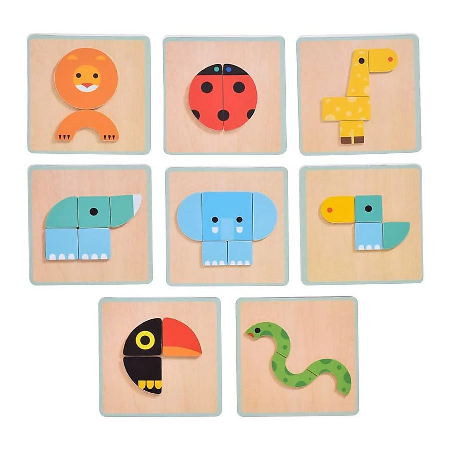 Djeco Magnete Tierspiel Geo Basic, 24 Stk. 4 Djeco Magnete Tierspiel Geo Basic, 24 Stk. – Bild 2