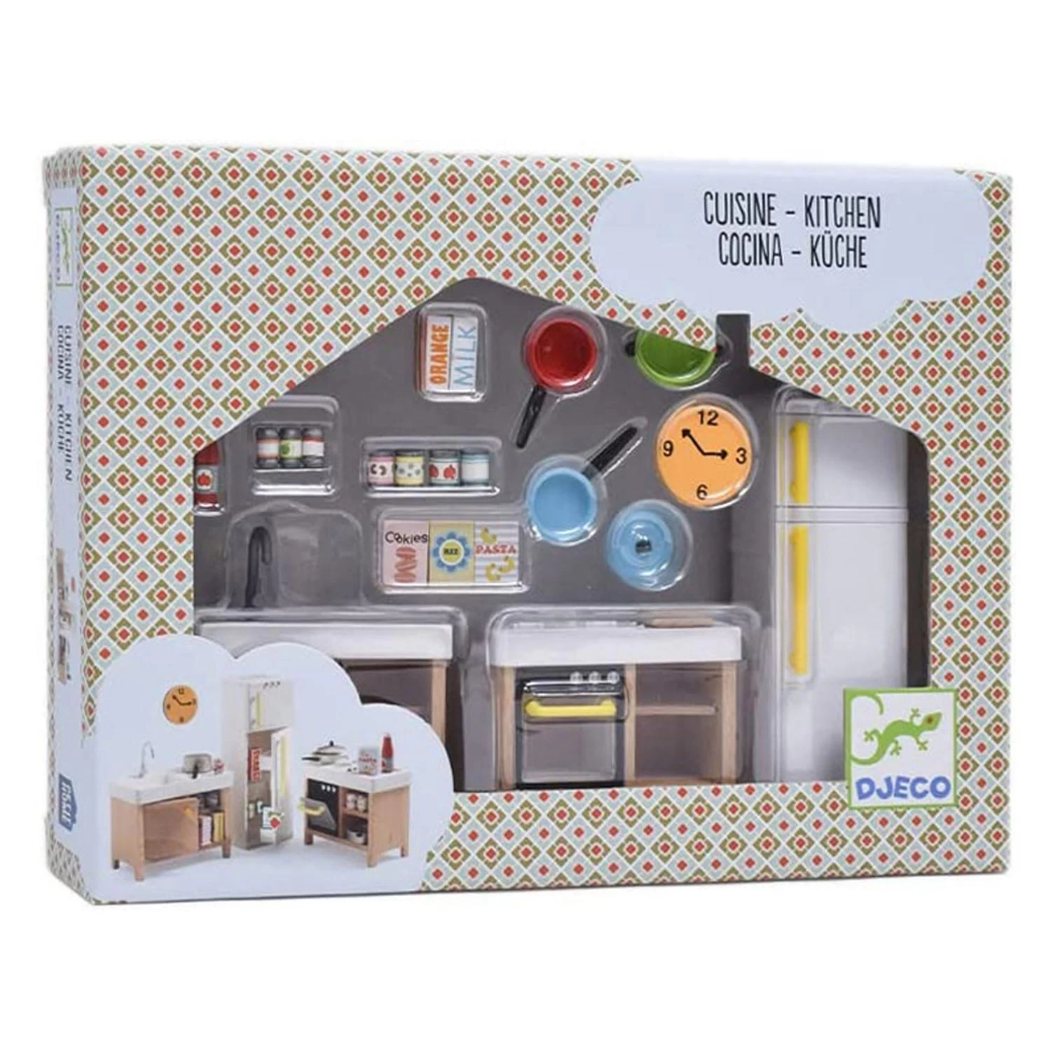 Djeco Puppenhausküche Modern 3 Djeco Puppenhausküche Modern