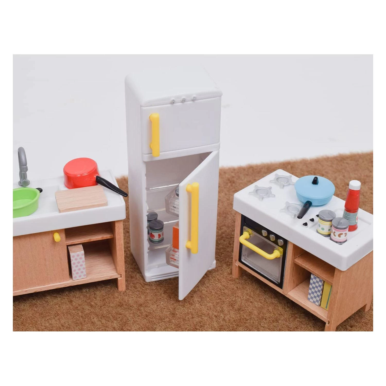 Djeco Puppenhausküche Modern 7 Djeco Puppenhausküche Modern – Bild 5