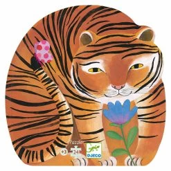 Djeco Puzzle Tiger, 24 Teile. -Spielzeugwelt Verkauf 3685382e