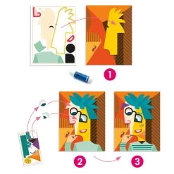 Djeco Sticker-Collage 9 Djeco Sticker-Collage -Spielzeugwelt Verkauf 3685512d