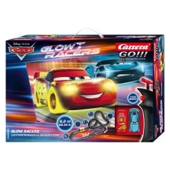 Carrera GO!!! Rennstrecke – Disney Cars Glow Racers