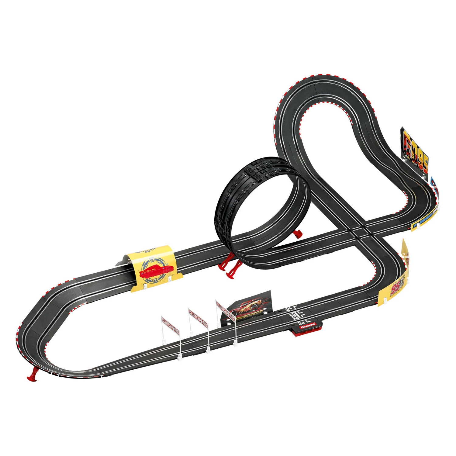 Carrera GO!!! Rennstrecke – Disney Cars Glow Racers 4 Carrera GO!!! Rennstrecke – Disney Cars Glow Racers – Bild 2