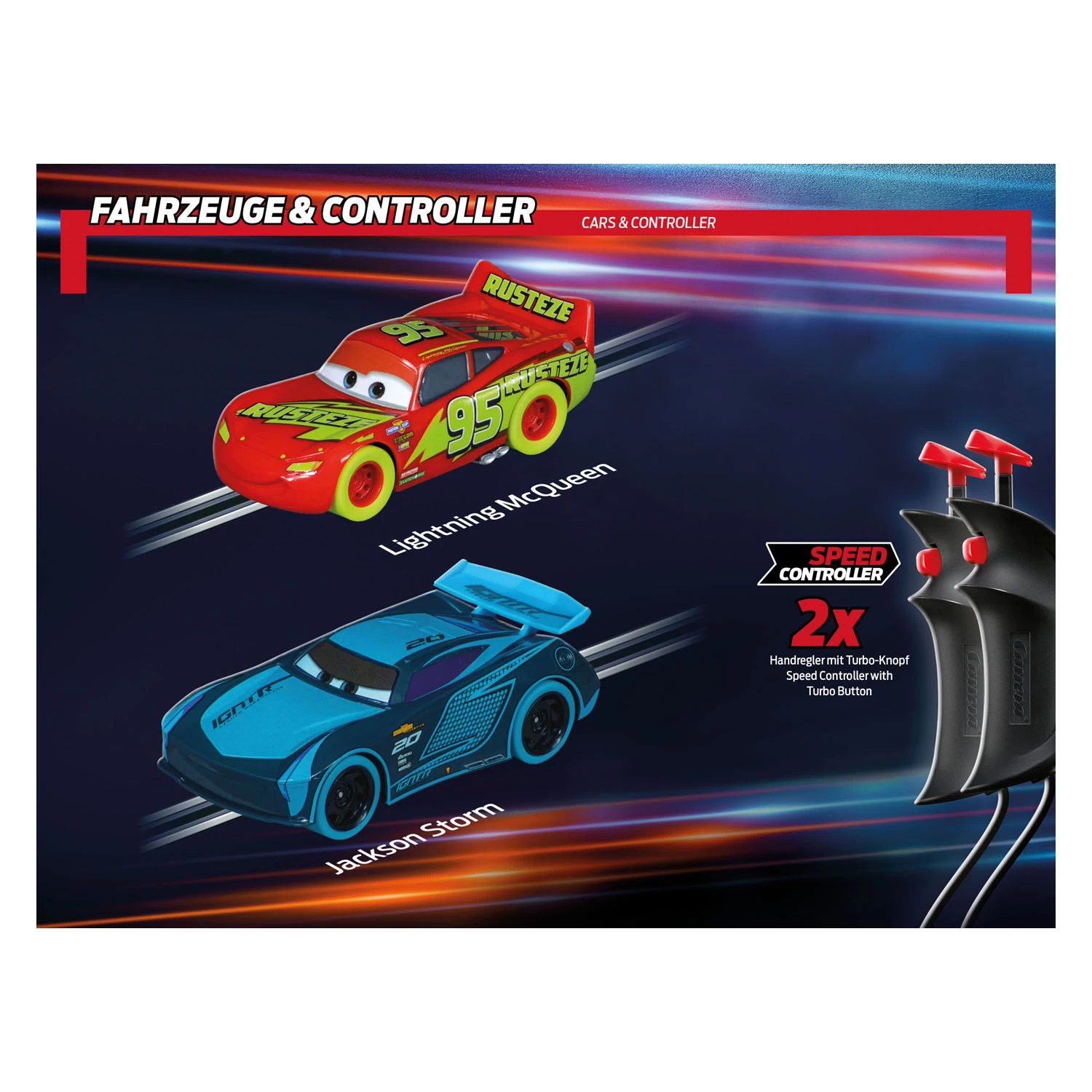 Carrera GO!!! Rennstrecke – Disney Cars Glow Racers 10 Carrera GO!!! Rennstrecke – Disney Cars Glow Racers – Bild 8