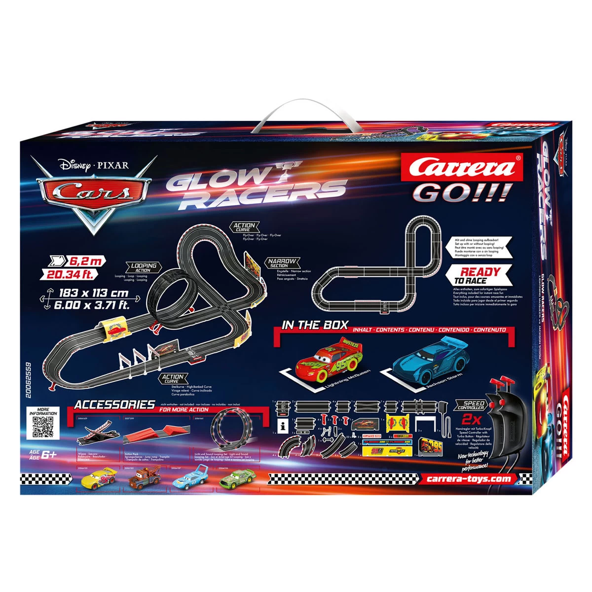 Carrera GO!!! Rennstrecke – Disney Cars Glow Racers 15 Carrera GO!!! Rennstrecke – Disney Cars Glow Racers – Bild 13