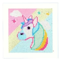 Emoji-Diamantgemälde – Einhorn