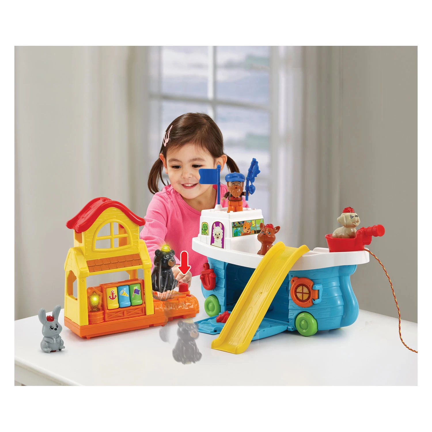 VTech Zoef Zoef Tiere Tierboot 4 VTech Zoef Zoef Tiere Tierboot – Bild 2