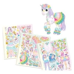 Depesche Ylvi Dress Me Up Stickerbuch -Spielzeugwelt Verkauf 3997801d