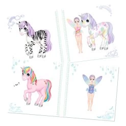 Depesche Ylvi Dress Me Up Stickerbuch -Spielzeugwelt Verkauf 3997801e