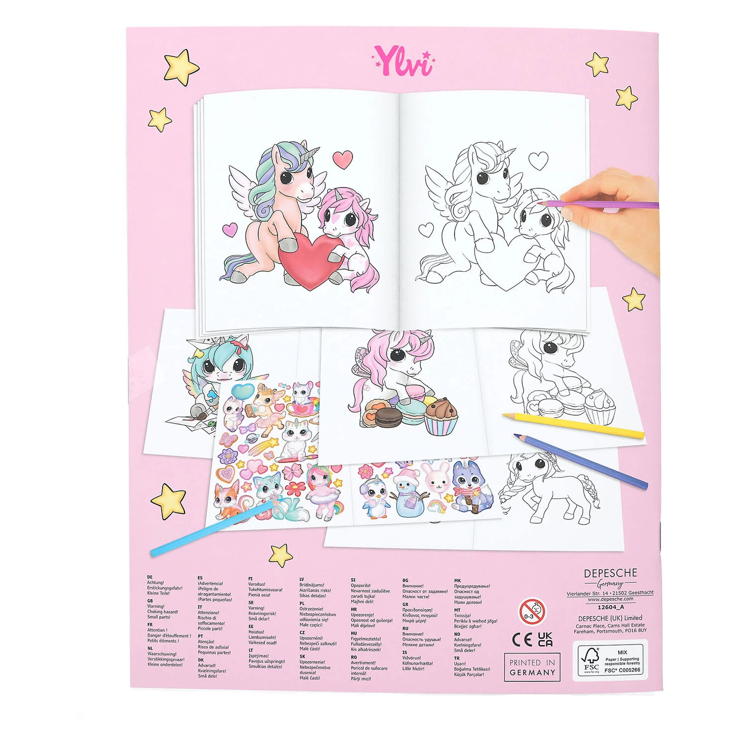 Ylvi & The Minimoomis Erstellen Sie Ihr Einhorn-Malbuch 6 Ylvi & The Minimoomis Erstellen Sie Ihr Einhorn-Malbuch – Bild 4