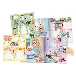 TOPModel Stickerworld Stickerbuch Kitty Und Doggy -Spielzeugwelt Verkauf 3997833d