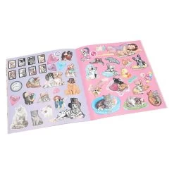 TOPModel Stickerworld Stickerbuch Kitty Und Doggy -Spielzeugwelt Verkauf 3997833e
