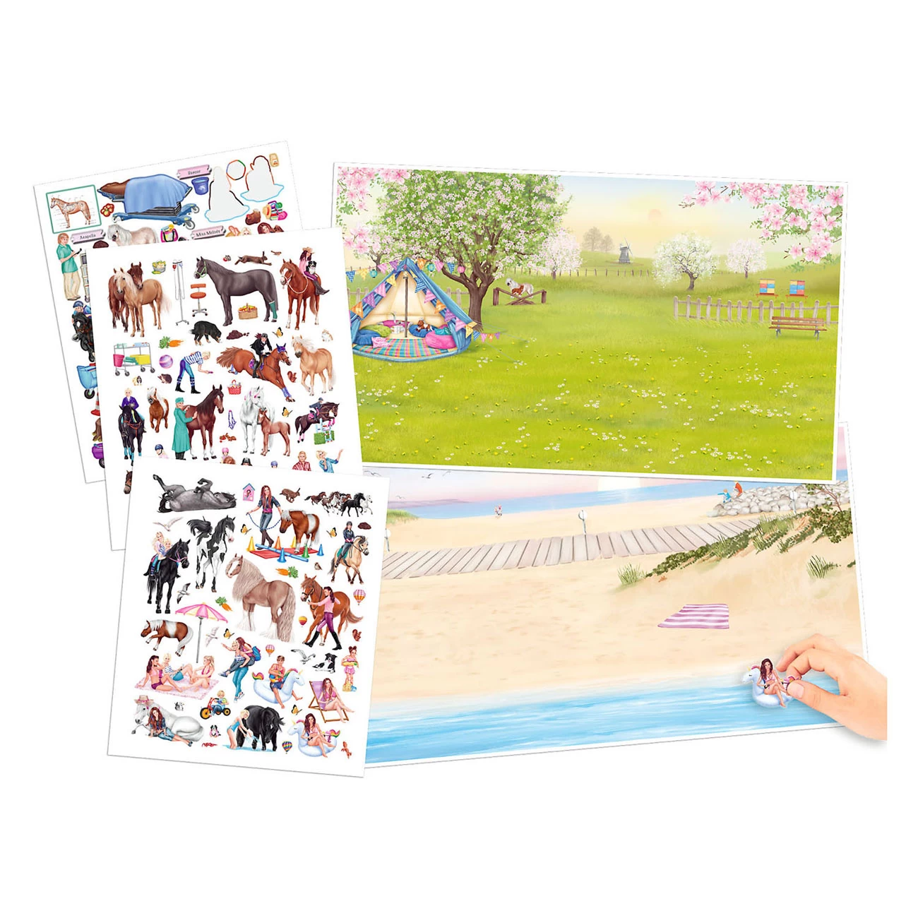 Miss Melody Stickerworld 5 Miss Melody Stickerworld – Bild 3