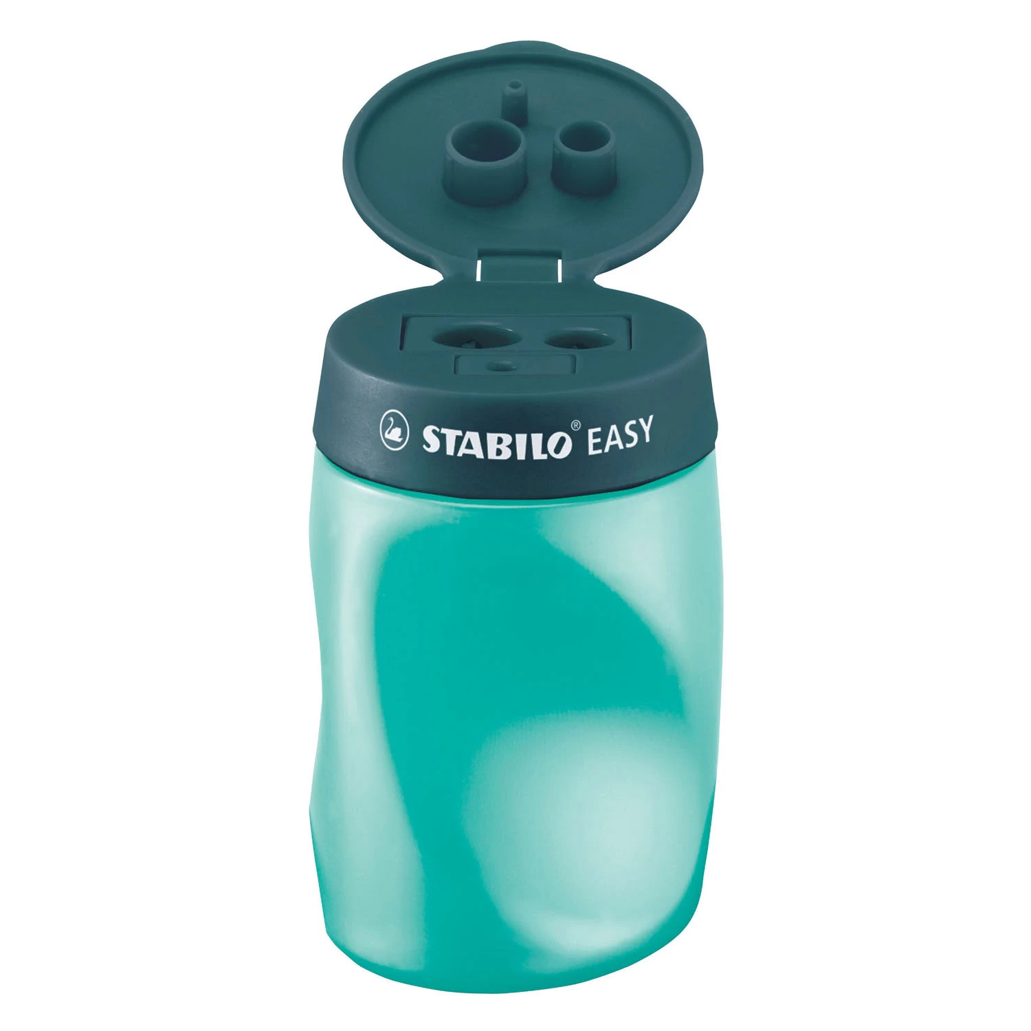 STABILO EASYsharpener – 3-in-1 Bleistiftspitzer – Links – Benzin 4 STABILO EASYsharpener – 3-in-1 Bleistiftspitzer – Links – Benzin – Bild 2