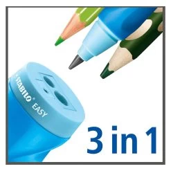 STABILO EASYsharpener – 3-in-1 Bleistiftspitzer – Links – Benzin 13 STABILO EASYsharpener – 3-in-1 Bleistiftspitzer – Links – Benzin -Spielzeugwelt Verkauf 4210032Cf