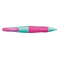 STABILO EASYergo 1.4 – Ergonomischer Druckbleistift – Linkshänder – Neonpink