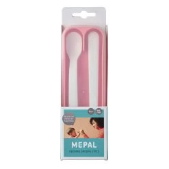 Mepal Mio Set Babylöffel - Deep Pink, 2-tlg.