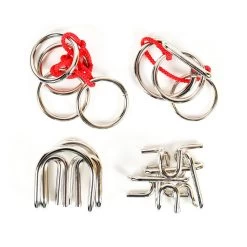 Eureka Metall-Gehirnpuzzle Extreme, 4tlg.