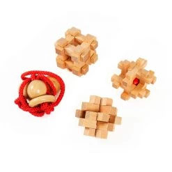 Eureka Holz-Gehirnpuzzles Extreme, 4tlg.