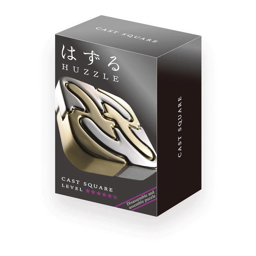 Eureka Huzzle Cast Gehirnpuzzle – Quadratisch***** 3 Eureka Huzzle Cast Gehirnpuzzle – Quadratisch*****