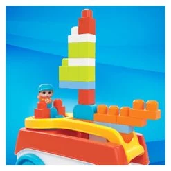 Mega Bloks – Blockdrehender Bollerwagen Mit Bausteinen 21 Mega Bloks – Blockdrehender Bollerwagen Mit Bausteinen -Spielzeugwelt Verkauf 4582555g