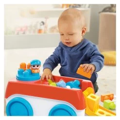 Mega Bloks – Blockdrehender Bollerwagen Mit Bausteinen 26 Mega Bloks – Blockdrehender Bollerwagen Mit Bausteinen -Spielzeugwelt Verkauf 4582555l