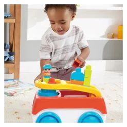 Mega Bloks – Blockdrehender Bollerwagen Mit Bausteinen 27 Mega Bloks – Blockdrehender Bollerwagen Mit Bausteinen -Spielzeugwelt Verkauf 4582555m