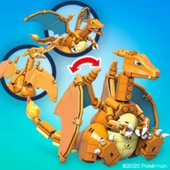 MATTEL Mega-Construx-Pokémon-Bauset – Glurak -Spielzeugwelt Verkauf 4582560j